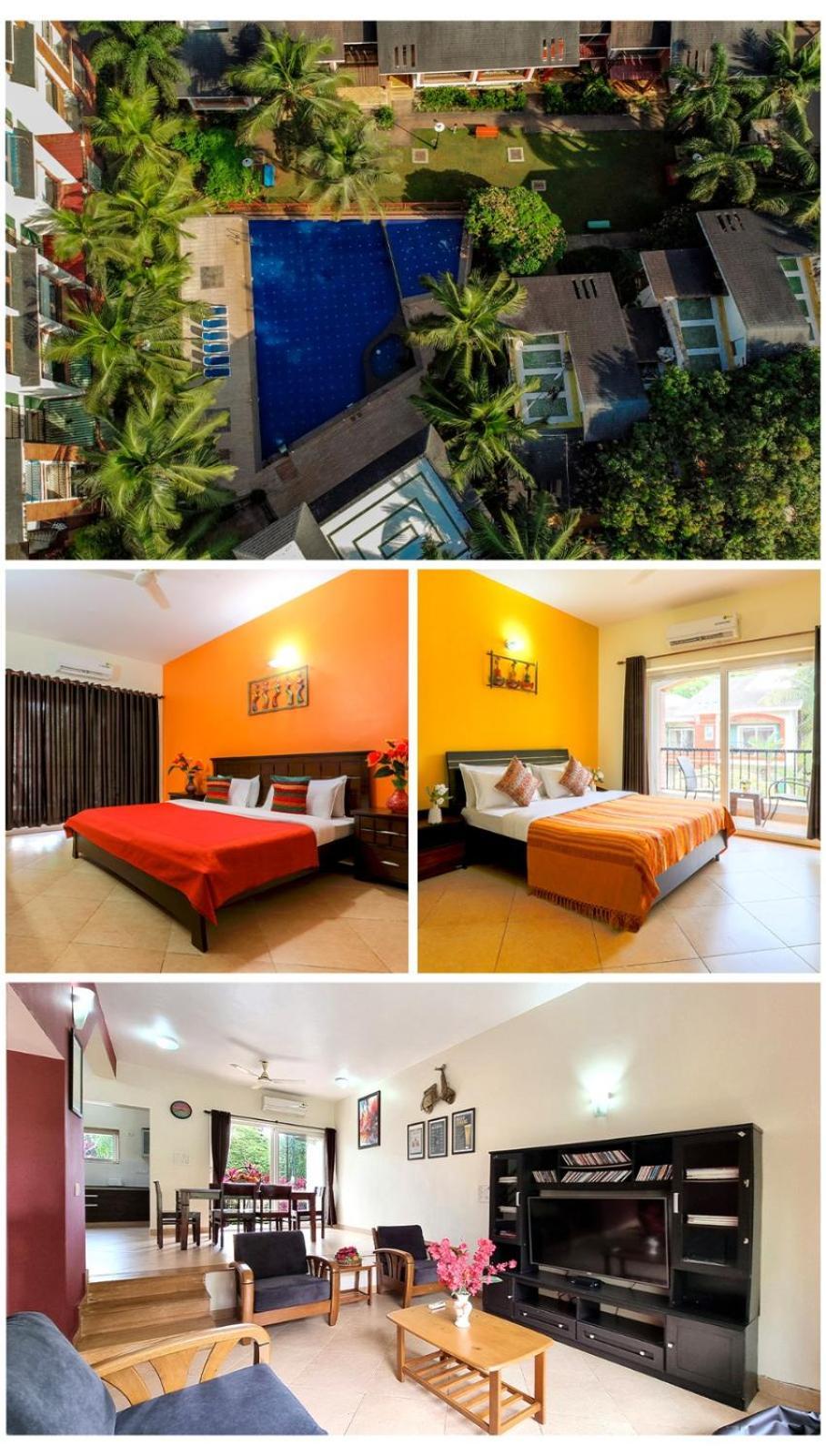 La Goa Villa - 4Bhk, Бага Экстерьер фото